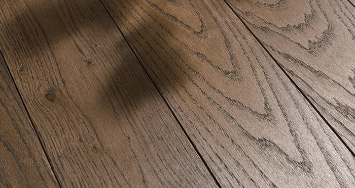 Deluxe Espresso Oak Solid Wood Flooring - Descriptive 1