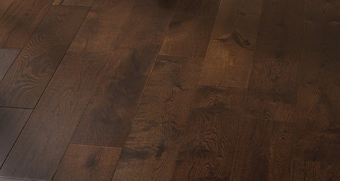 Manhattan Chocolate Oak Super Matt Lacquered Engineered Wood Flooring - Descriptive 5