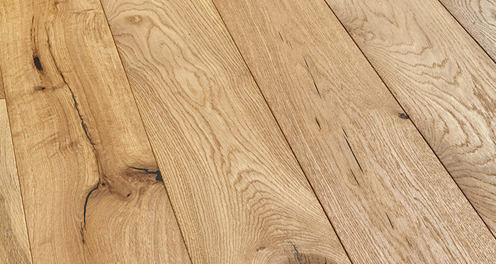 Manhattan Natural Oak Brushed & Oiled Engineered Wood Flooring - Descriptive 1