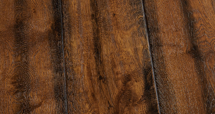 Bronzed Old French Oak Lacquered Engineered Wood Flooring - Descriptive 3