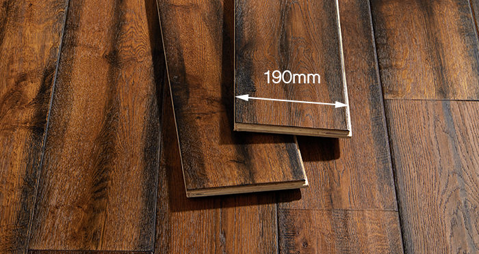 Bronzed Old French Oak Lacquered Engineered Wood Flooring - Descriptive 5