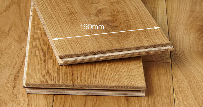 Farmhouse Natural Oak Brushed & Oiled Engineered Wood Flooring - Descriptive 3