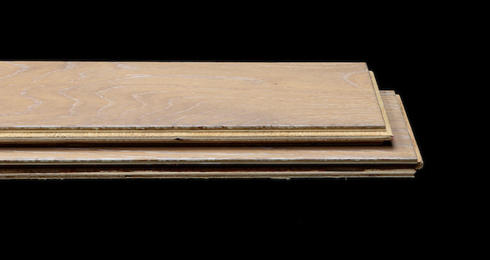 Brooklyn Pebble Herringbone Oak Engineered Wood Flooring - Descriptive 1