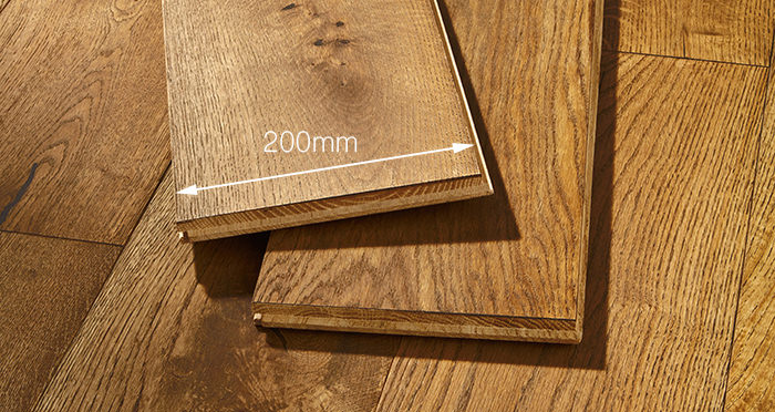 Prestige Georgian Oak Solid Wood Flooring - Descriptive 3