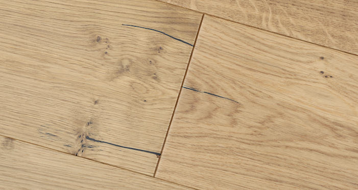 Natural Click Oak Lacquered 150mm Engineered Wood Flooring - Descriptive 4