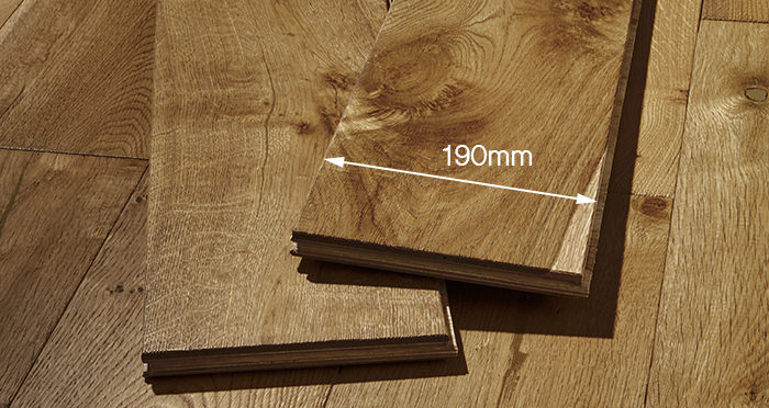 Farmhouse Golden Smoked Oak Brushed & Lacquered Engineered Wood Flooring - Descriptive 4