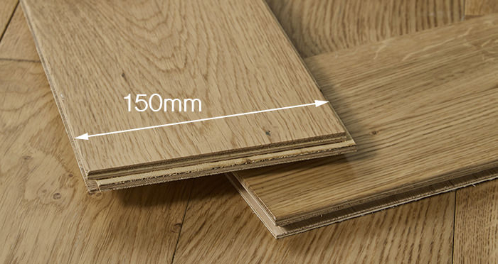 Loft Natural Oak Lacquered Engineered Wood Flooring - Descriptive 4