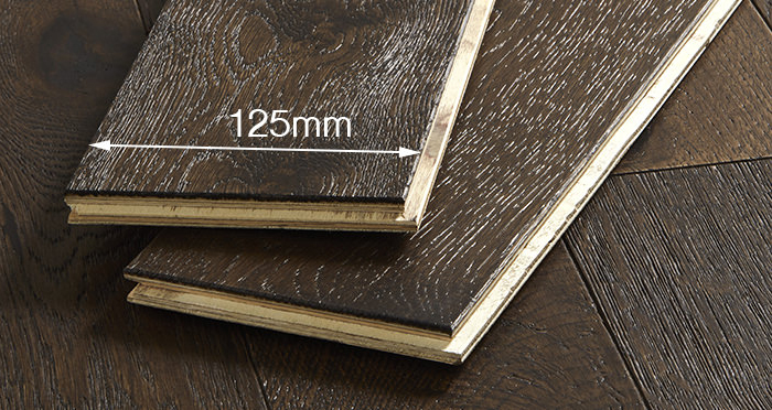 Studio Coffee Oak Brushed & Lacquered Engineered Wood Flooring - Descriptive 3