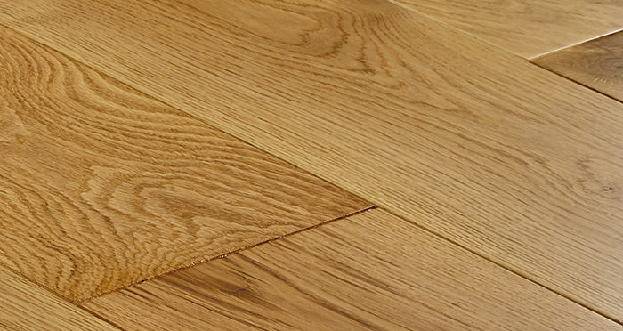 Farmhouse Natural Oak Lacquered Engineered Wood Flooring - Descriptive 4