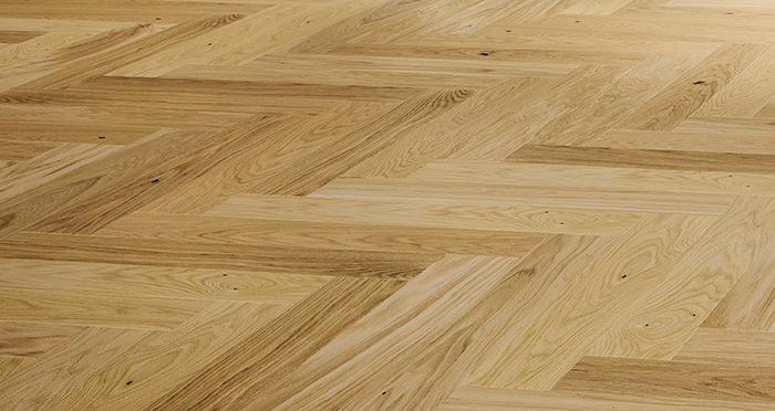 Bayswater Herringbone - Unfinished Oak Engineered Wood Flooring - Descriptive 2