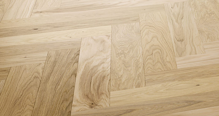 Bayswater Herringbone - Natural Oak Brushed & Lacquered Engineered Wood Flooring - Descriptive 4