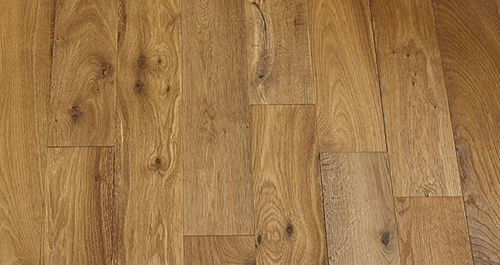 Cottage Oak Brushed & Oiled Engineered Wood Flooring - Descriptive 3