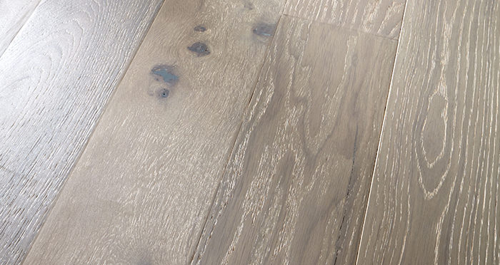 Loft Pearl Grey Oak Brushed & UV Lacquered Engineered Wood Flooring - Descriptive 1