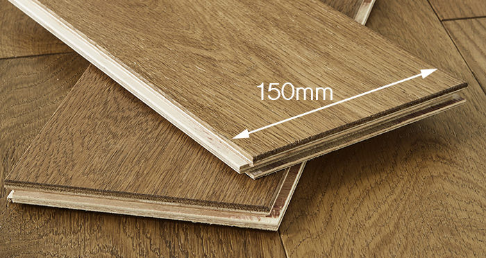 Loft Golden Smoked Oak Brushed & Lacquered Engineered Wood Flooring - Descriptive 4